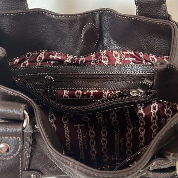 Tignanello brown leather bag - Picture 3 of 6